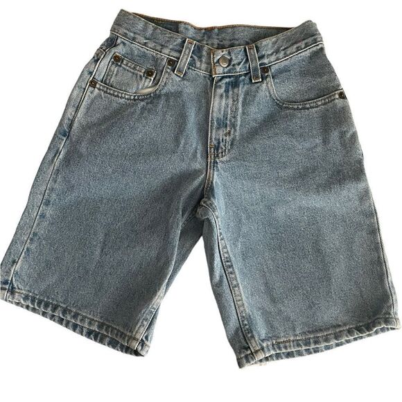 106- LEVIS 570 DENIM SHORTS, sz 10 - Picture 1 of 9